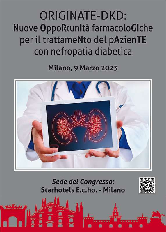 Programma ORIGINATE-DKD: Nuove OppoRtunItà farmacoloGIche per il trattameNto del pAzienTE con nefropatia diabetica - Milano